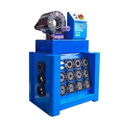 calidad  Building Material Stores Dies Rack 2" 2.5 4" 6" P32 Hydraulic Pipe Crimper Machine Pipe Crimping Machine fábrica